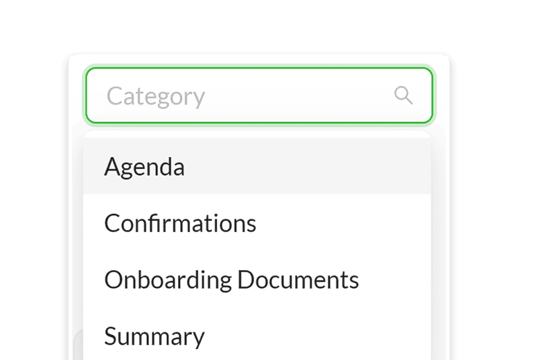 Financial Advisors, use template filters to quick find and start working on client documentation using Pulse360